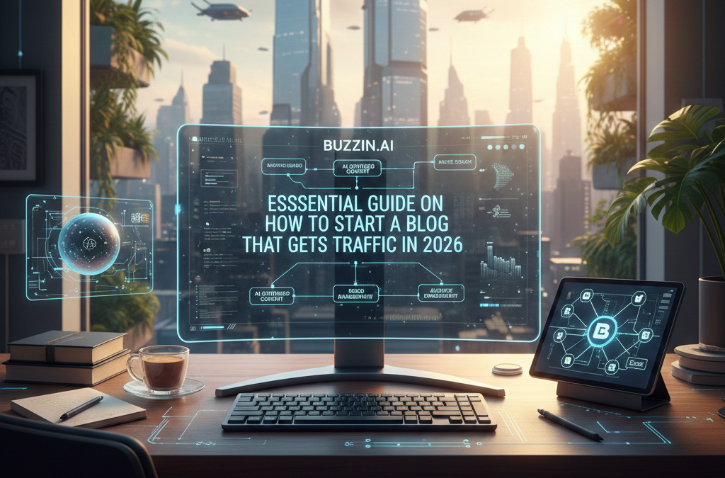 How to Start a Blog That Gets Traffic in 2026