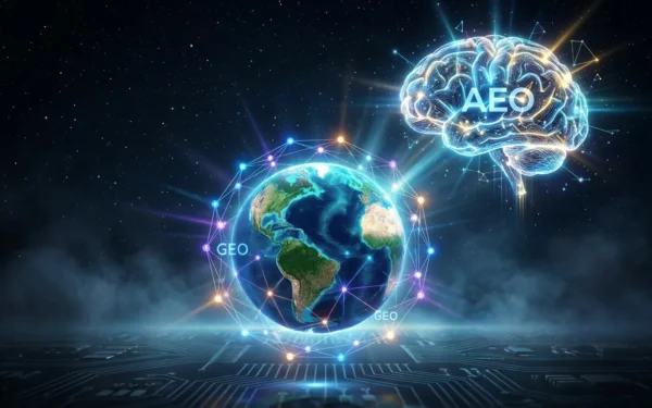 Geo And Aeo In Seo — Illustration